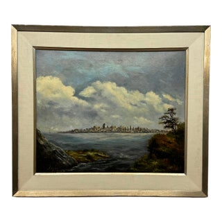 Coastline Landscape With San Francisco Skyline For Sale