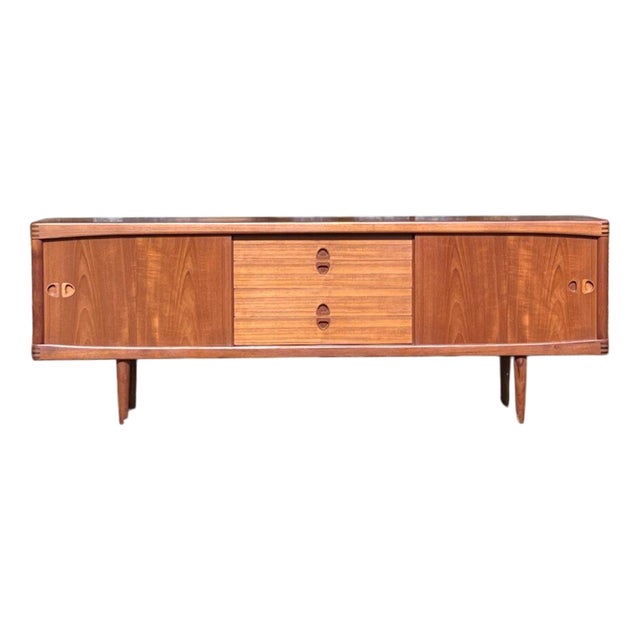 Long Teak Sideboard from Bramin, Denmark For Sale