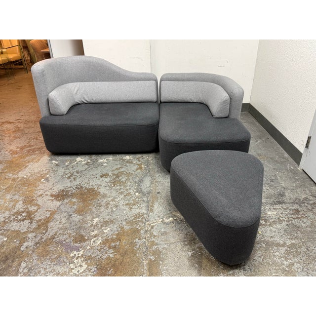 Karim Rashid for BoConcept Ottawa Modular Sofa + Ottoman For Sale - Image 10 of 12