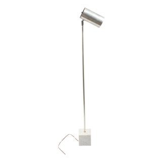 Mid 20th Century Koch & Lowy Omi Floor Lamp With Marble Base For Sale