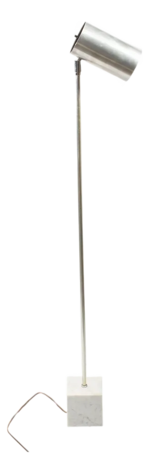 Mid 20th Century Koch & Lowy Omi Floor Lamp With Marble Base