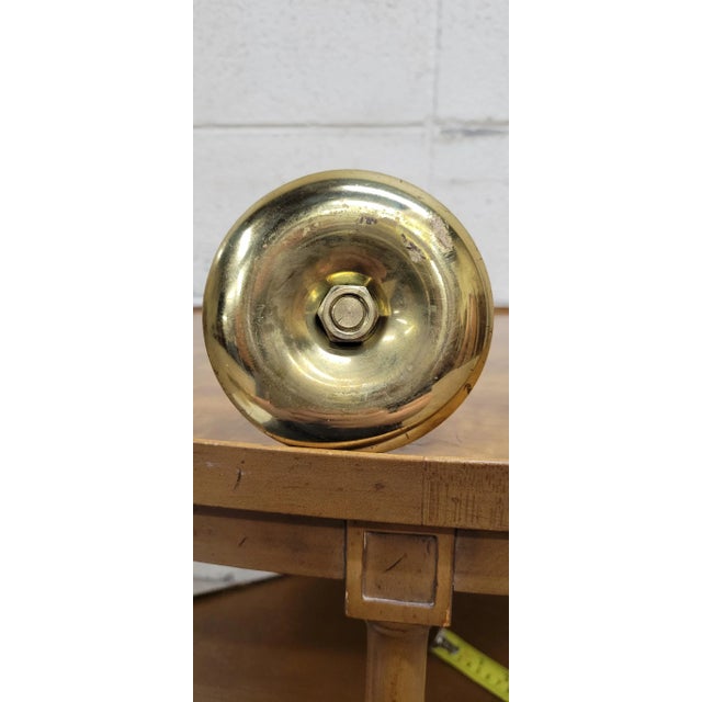 Late 20th Century Vintage Brass Candlestick Holder For Sale - Image 5 of 8