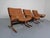 1960s Mid-Century Siesta Table & Leather Chairs by Ingmar Relling for Westnofa, 1960s, Set of 4 For Sale - Image 5 of 18