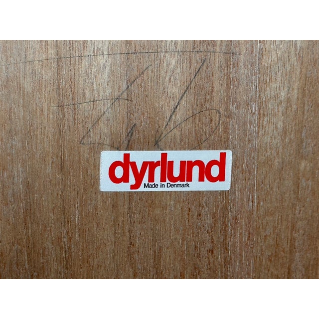 Restored Danish Teak Expanding Draw Leaf Dining Table by Dyrlund For Sale - Image 12 of 12