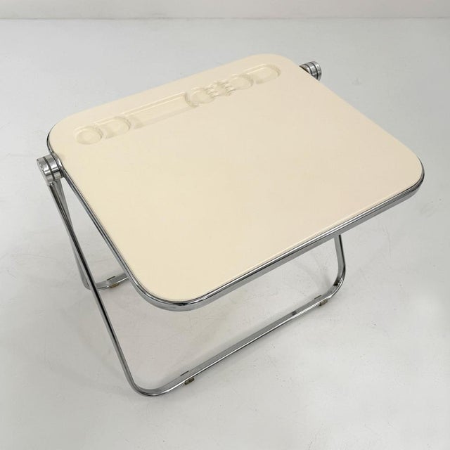 Beige Platone Folding Desk by Giancarlo Piretti for Anonima Castelli, 1970s For Sale - Image 6 of 12