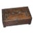 Vintage Rustic Wooden Cash Box For Sale