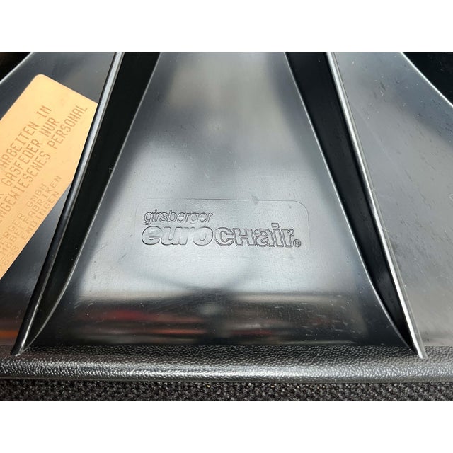 Vintage German Model Eurochair 5600 Office Swivel Chair by Fritz Makiol for Girsberger, 1970s For Sale - Image 16 of 18