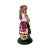 Vintage Blown Glass Victorian Girl Christmas Figurine by Thomas Pacconi For Sale - Image 4 of 5