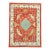 Turkish Oushak Rug 4'9" x 6'6" #19529 For Sale