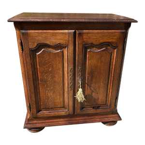 Vintage Country French Two Door Console Cabinet Sideboard