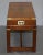 Burr Yew Wood Military Campaign Gun Case Side Table on Original Base For Sale - Image 14 of 18