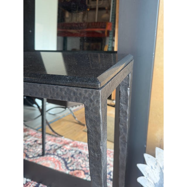 Giacometti Style Wrought Iron Console Table For Sale - Image 13 of 13