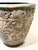 Large Vintage c.1996 Verdigris Patina Embossed Leaf Urn For Sale - Image 4 of 4