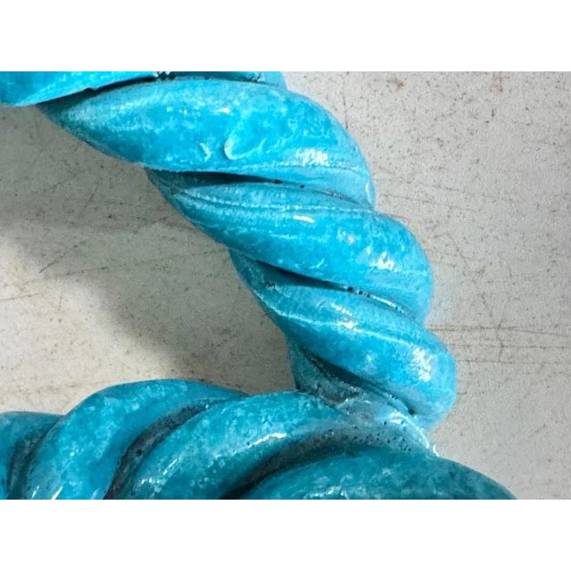 French Candleholder in Ceramic, 1970s For Sale - Image 9 of 10