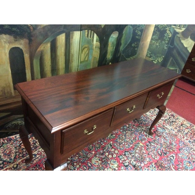 Vintage Console, Queen Anne Server, Jamestown Sterling Furniture For Sale - Image 4 of 12