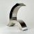 Mid-Century Modern 1960s Mid-Century Modern Vintage Abstract Form Steel Table Sculpture, 2 of 3 For Sale - Image 3 of 7