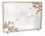Aged Gold Butterfly Fireplace Screen Lighter Version For Sale