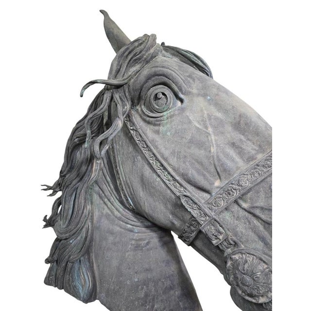 2000 - 2009 Fernando Sánchez Castillo, Horse Head, 2004, Bronze For Sale - Image 5 of 15