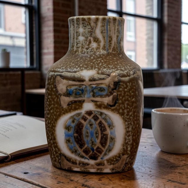 Ceramic Model 3361 Tenera Vase from Royal Copenhagen, Denmark, 1960s For Sale - Image 7 of 14