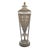 Large Vase-Shaped Floor Lamp with Murano Glass Beads For Sale - Image 3 of 16