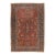 Vintage Shabby Chic Red Area Rug 7'4 X 10'8 For Sale