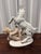 Vintage Wallendorf Germany Porcelain Cherub With Rearing Goat Figurine | Crown W 1764 For Sale - Image 4 of 4