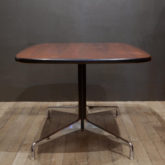 Herman Miller Mid-Century Herman Miller Rosewood Segmented Conference/Dining Table c.1960-1970 For Sale - Image 4 of 15