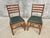 Set of dining chairs designed by bas van pelt from the 1930s. this set of 2 dining chairs is made of walnut. the seats are...