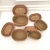 Vintage Sweet Grass Nesting / Stacking Baskets Lidded Small Storage Boxes - Set of 4 For Sale - Image 4 of 7