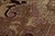 Textile Antique Amritsar Rug in Beige-Brown Tones With Floral Medallion - Rug & Kilim For Sale - Image 7 of 10