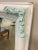 Tall 50" Antique Mantel Mirror or Dressing Mirror Beveled Glass For Sale - Image 4 of 6