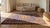 1920s Blue Geometric Antique Caucasian Rug 3'6" X 4'10" Handknotted Wool Carpet For Sale - Image 9 of 9