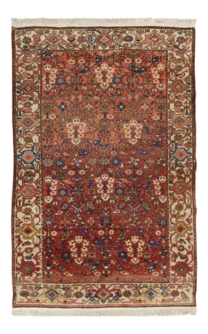 Antique Persian Malayer Hand Knotted Rug