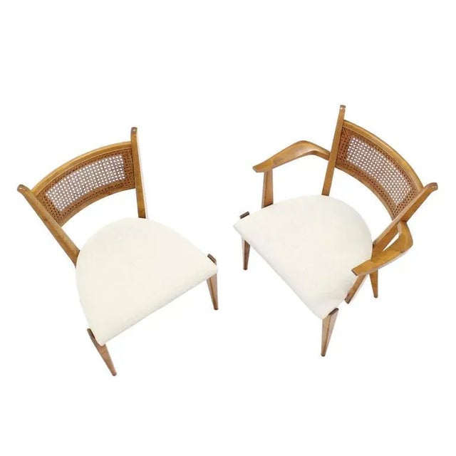 Edmond J. Spence Mid-Century Edmund Spence Swedish Modern Dining Chair Set of 6 For Sale - Image 4 of 11