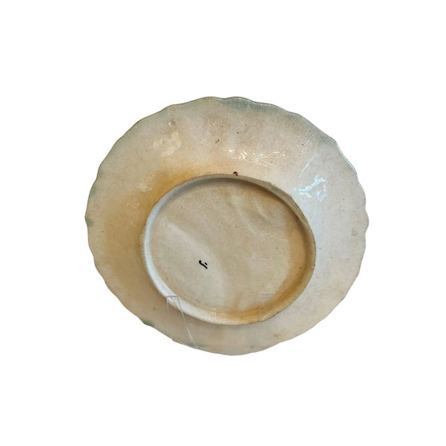 Antique French Asparagus Plate For Sale In Dallas - Image 6 of 7