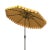 Contemporary Outdoor Venice 11ft Round Crank Umbrella - Yellow For Sale - Image 3 of 5