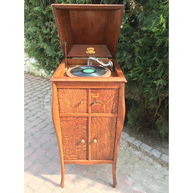 Gramophone in a Cabinet from Jupiter Mark Bevete, 1920s For Sale - Image 13 of 18