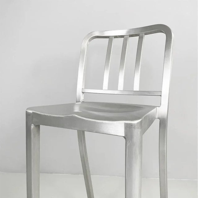 American Postmodern Hudson Stool in Aluminum by Philippe Starck for Emeco, 2000s For Sale - Image 10 of 18