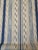 Schumacher Schumacher Mirza Ikat Stripe Blue on Natural Fabric 2 2/8 Yards For Sale - Image 4 of 5
