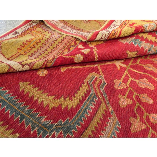 Galerie Shabab Collection Early 20th Century Turkish Oushak Rug For Sale - Image 10 of 10