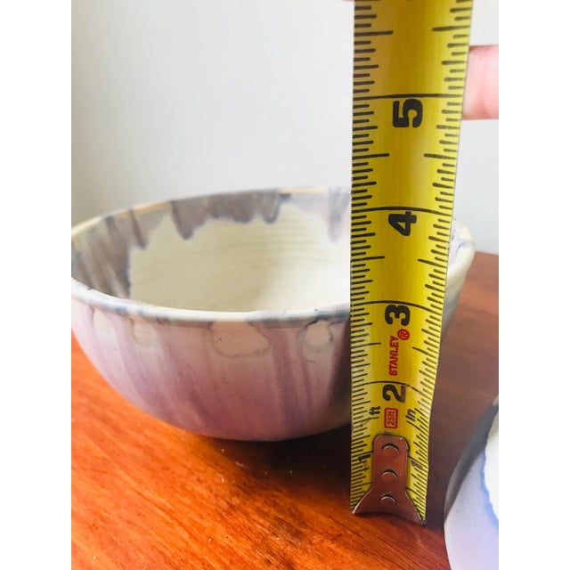 White A Trio of Signed Marian Dalton Nesting Bowls For Sale - Image 8 of 9