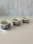 Ceramic Late 20th Century Blue Willow Chinoiserie Tea Cups Churchill England, Set of 3 For Sale - Image 7 of 8