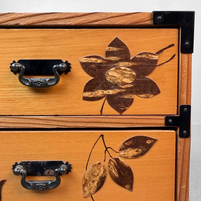 Vintage Japanese Jewelry Chest, 1980s For Sale - Image 4 of 11