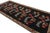 Traditional Mid Century Bessarabian Kilim Black Beige Red Floral Turkish Flat Weave Rug For Sale - Image 3 of 7