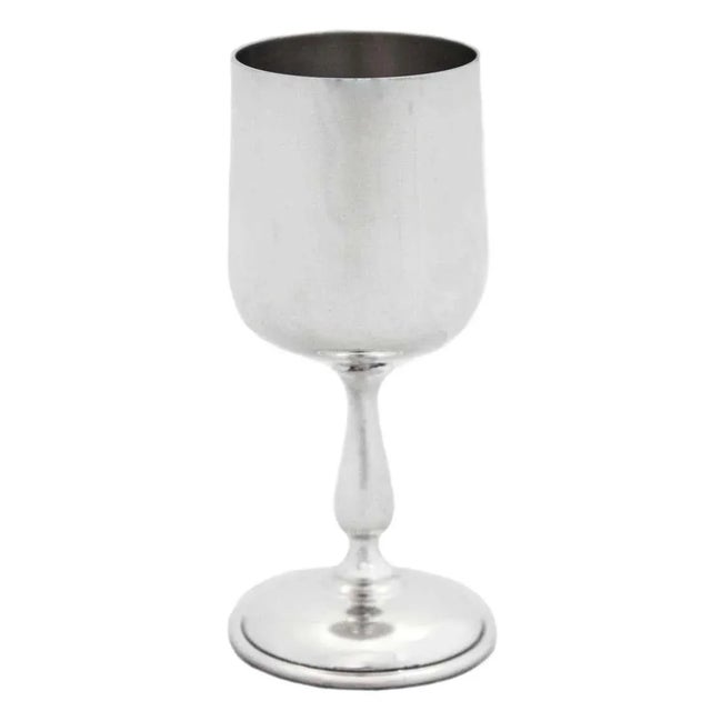 Renaissance Sterling Silver Cordials & Tray - 9 Pieces For Sale - Image 3 of 8