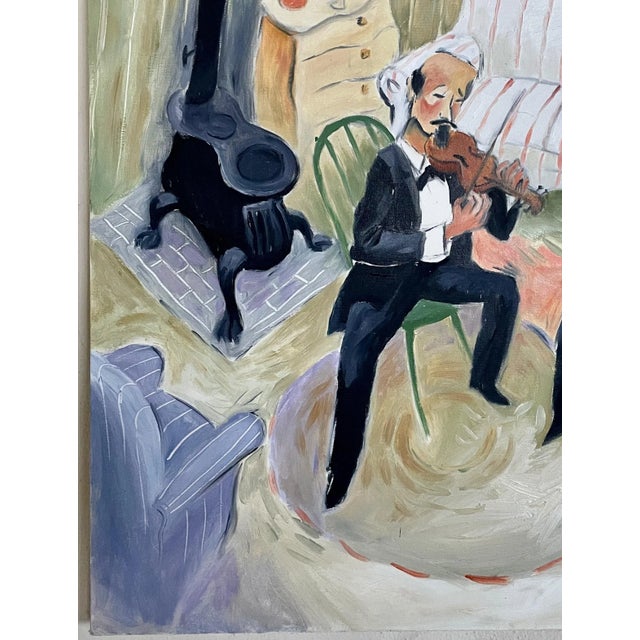 2000 - 2009 2009 “Audience of One” Oil Painting on Canvas by David Fleming - For Sale - Image 5 of 8