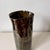 Brown Nathalee Paolinelli Studio Pottery Porcelain Vase With Glossy Glaze, Canada For Sale - Image 8 of 12