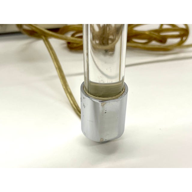 1960s Mid Century Modern Peter Hamburger Crylicord Desk Lamp for George Kovacs of Knoll International For Sale - Image 9 of 17