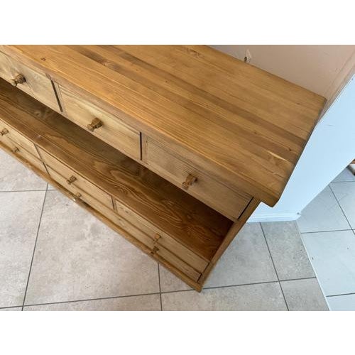 Antique Sideboard or Chest of 12 Drawers For Sale - Image 9 of 13