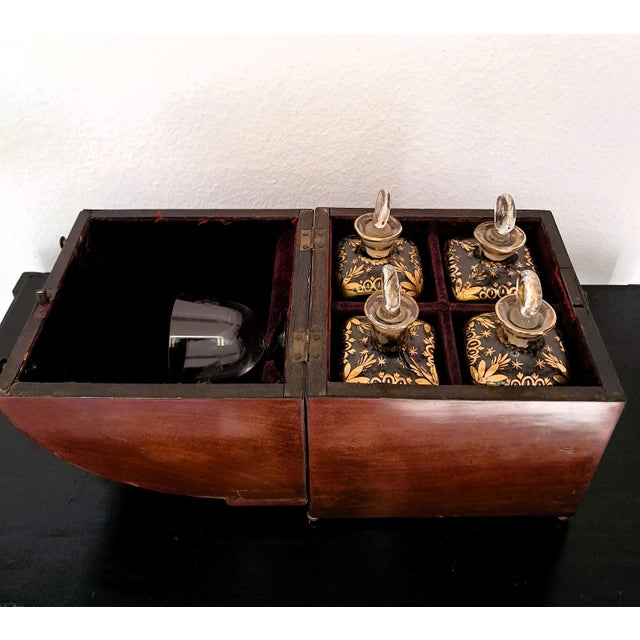 Antique Biedermeier Dutch Liqueur Cabinet, 1800s For Sale - Image 17 of 18